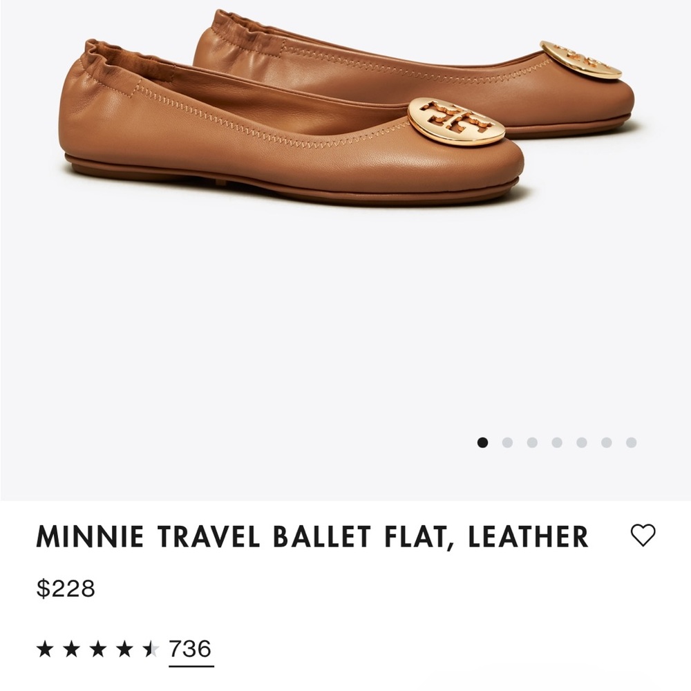 Sold - Tory Burch Leather Flats
